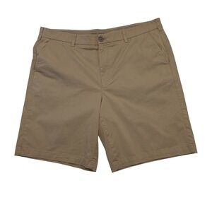 Marc Anthony Mens‎ Khaki Shorts Size 40 Stretch Waist Casual Chino